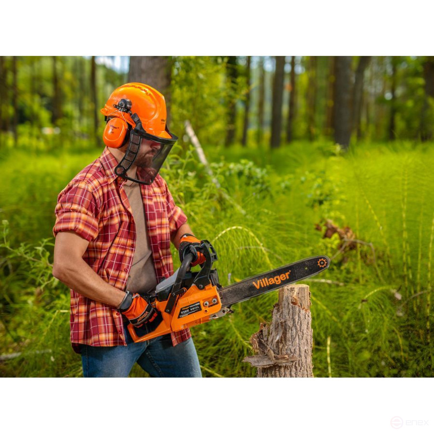 Бензиновая цепная пила Villager VGS 380 PRIME 1200 Вт (1,63 л.с)