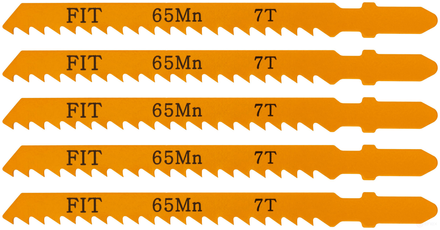 Canvases for e/jigsaw on wood, Europe.shank, reinforced steel 65 Mp, 5 pcs., 6 TRI
