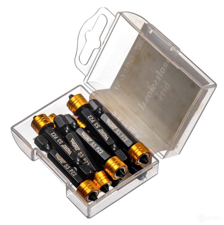 Бита с магнитным держателем PZ2 х 50мм 10шт.