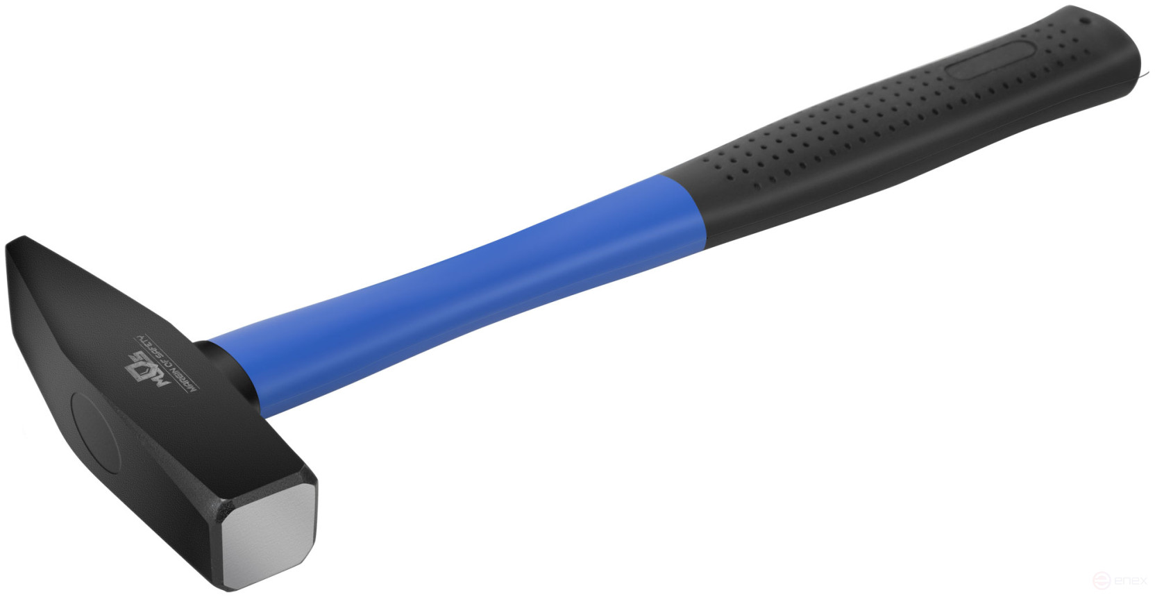 Hammer, fiberglass handle 600 gr.