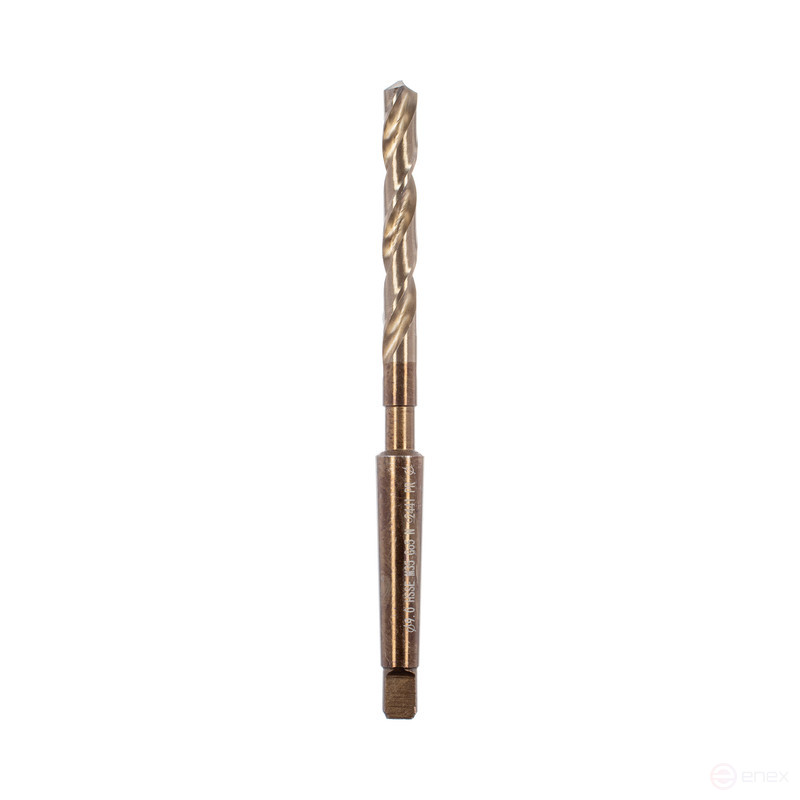 Сверло 2441 Эксперт Ø 9 мм конич. Конус Морзе1 HSSE M35 Co5%/118° DIN 345 Пласт бокc 1/10