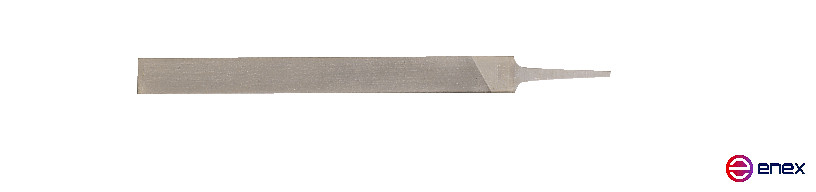 Напильник сверхтонкий плоский с закругленной кромкой без ручки 200 мм, насечка личная