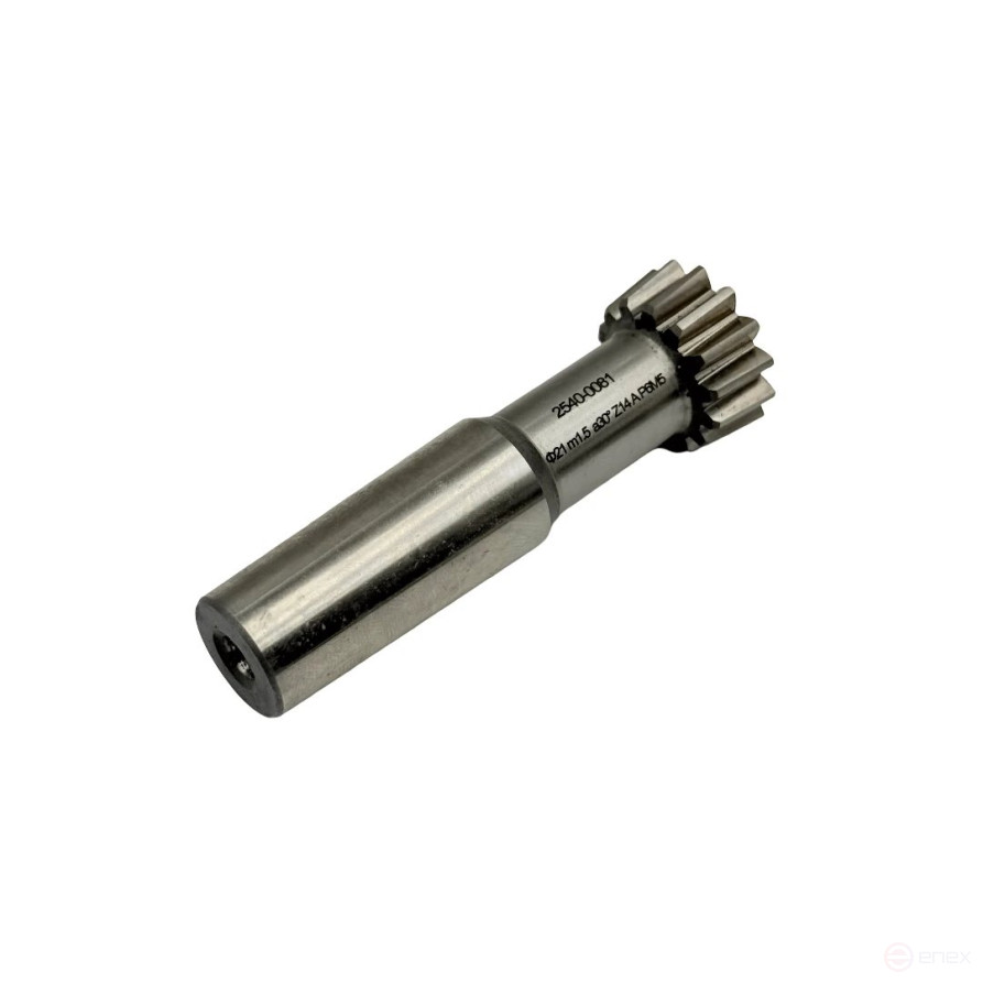 Долбяк хвостовой М 1.5, z=14, 30°, D=21 мм (2540-0081) TORNERI Т028223