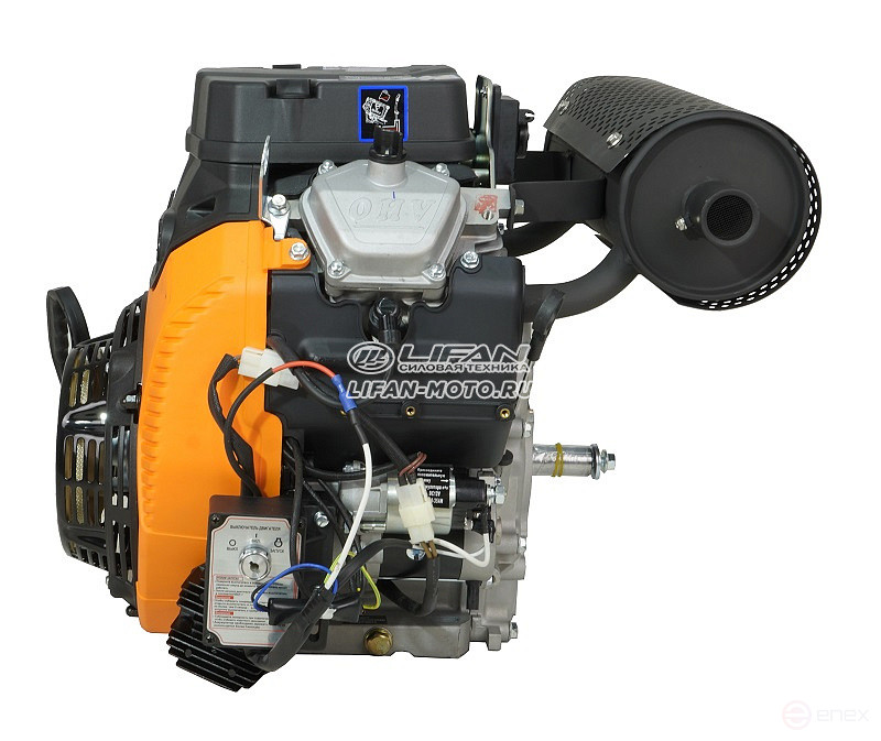 Lifan LF2V80F ECC motor, 25mm shaft, 20 Amp coil