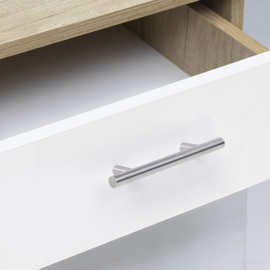 Metal railing handle 160/220 steel chrome AKS