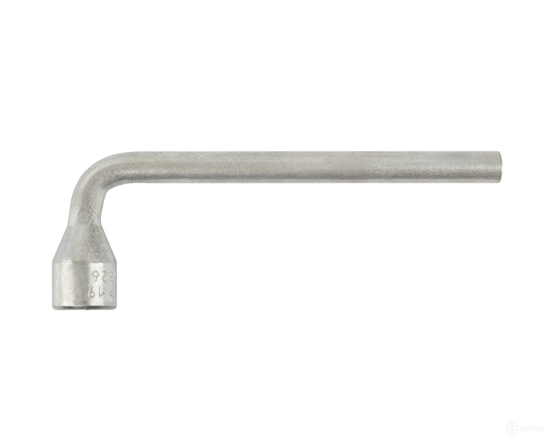 Ключ торцовый изогнутый 19 оцинкованный SITOMO BELARUS, L-190мм