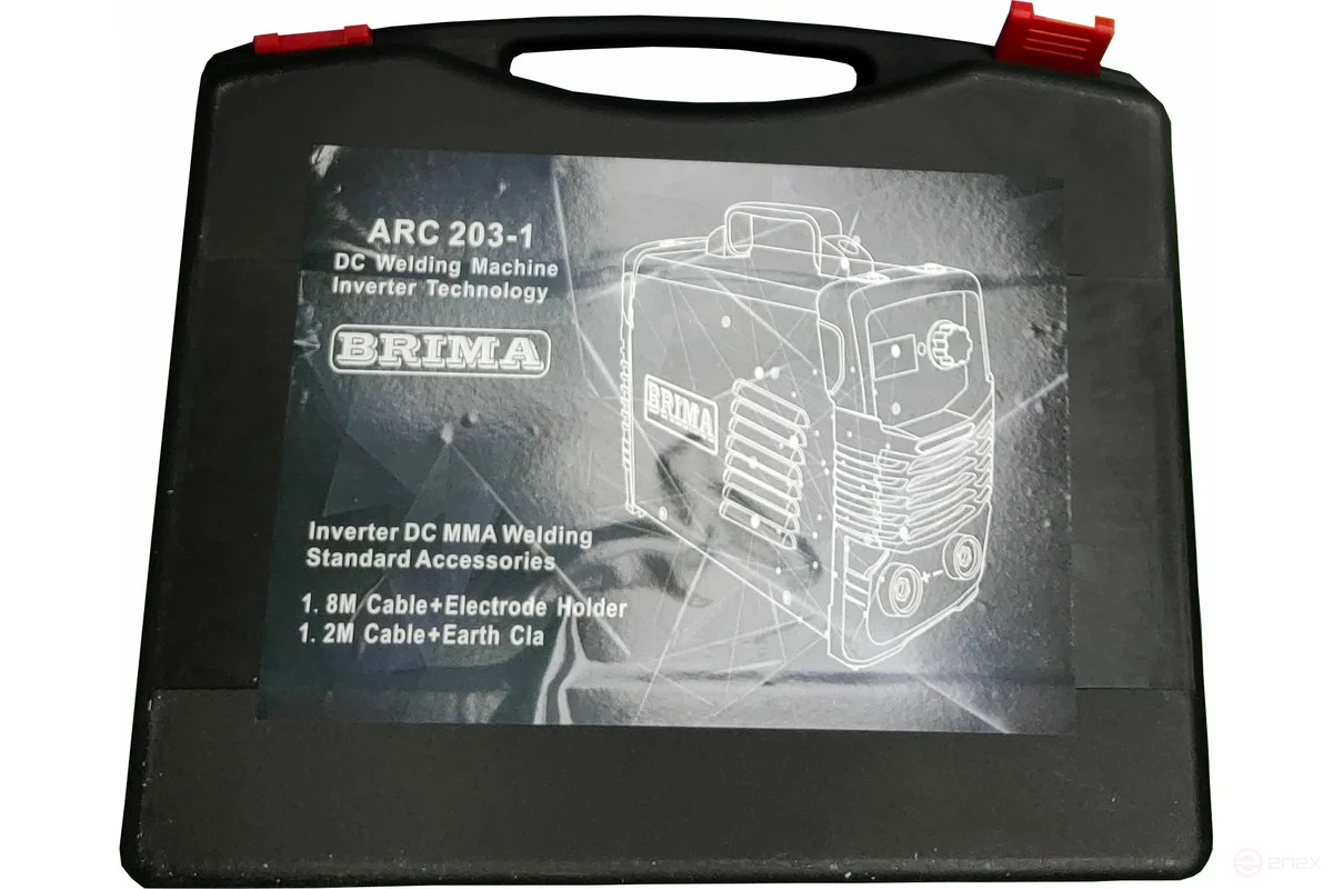 Инверторный аппарат BRIMA ARC-203-1 в кейсе