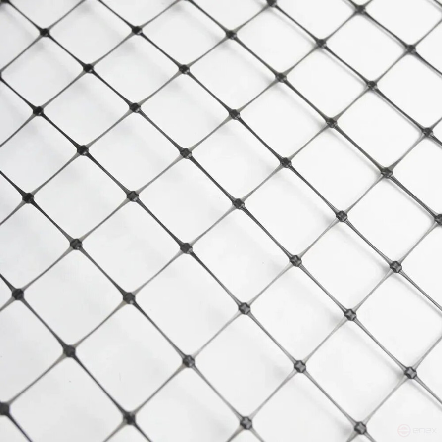 Rodent and mole net 25x2 m cell 15x15 mm Geoplastboard color black