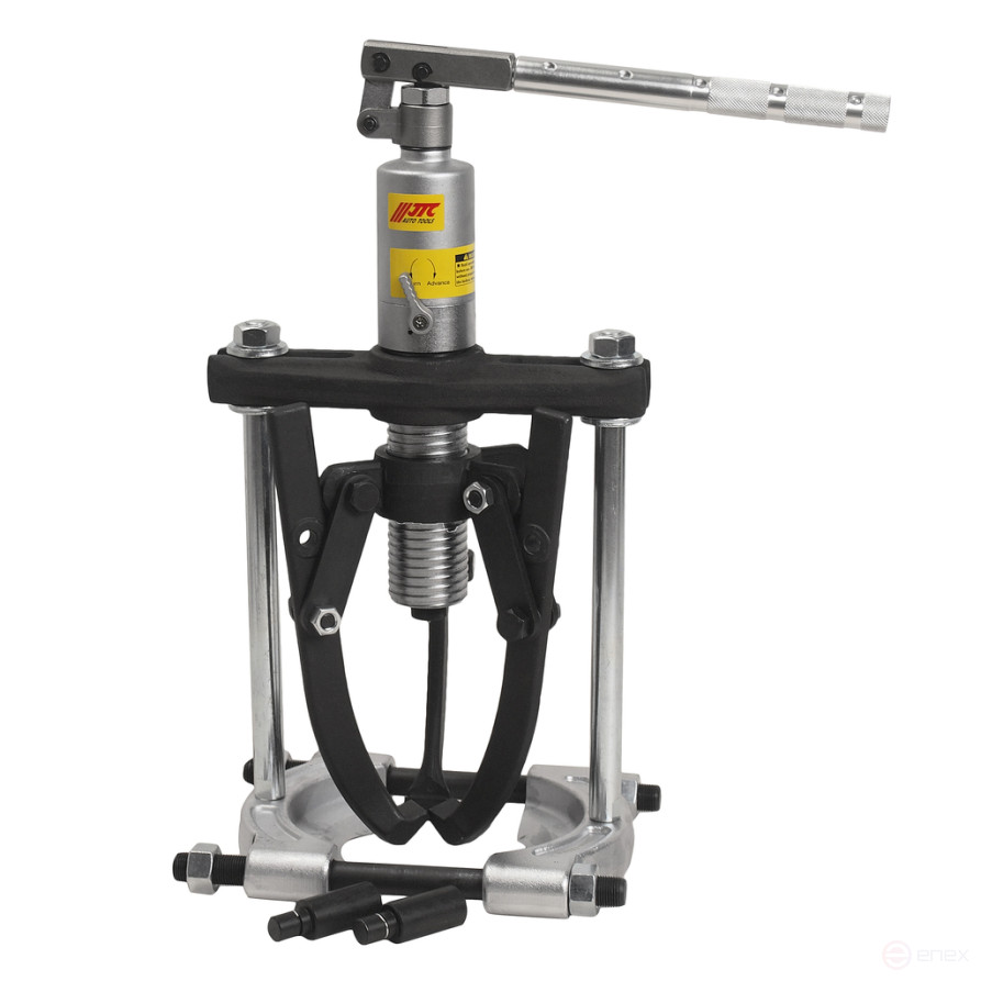 Съемник гидравлический 8т длина 229/270, ширина 100/95, поршень 85мм масса 18 кг в кейсе JTC