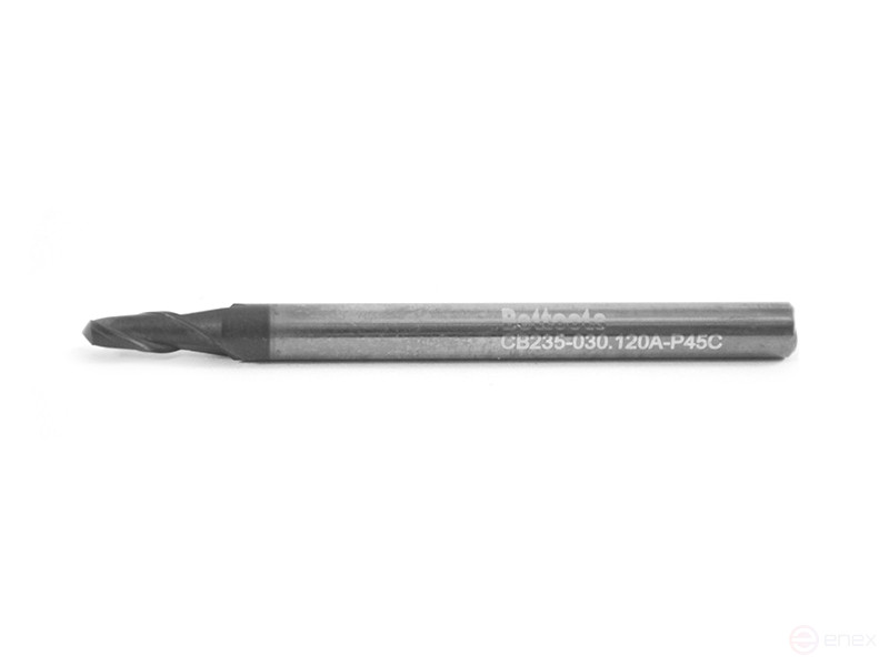 Фреза концевая многофункциональная твердосплавная 3 х 6 х 50 угол=120гр P45C Z=2 ц/х dхв=4 CB235-030.120A-P45C Beltools
