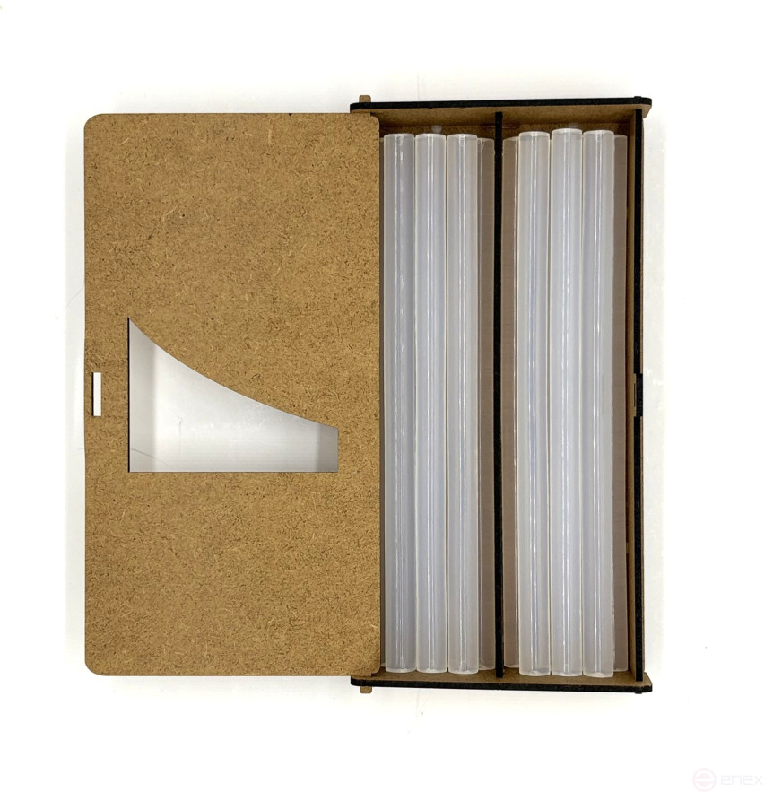 Клеевые стержни ПрофКлей-8222 прозрачные, 11х200 мм, 14 шт, 280 г