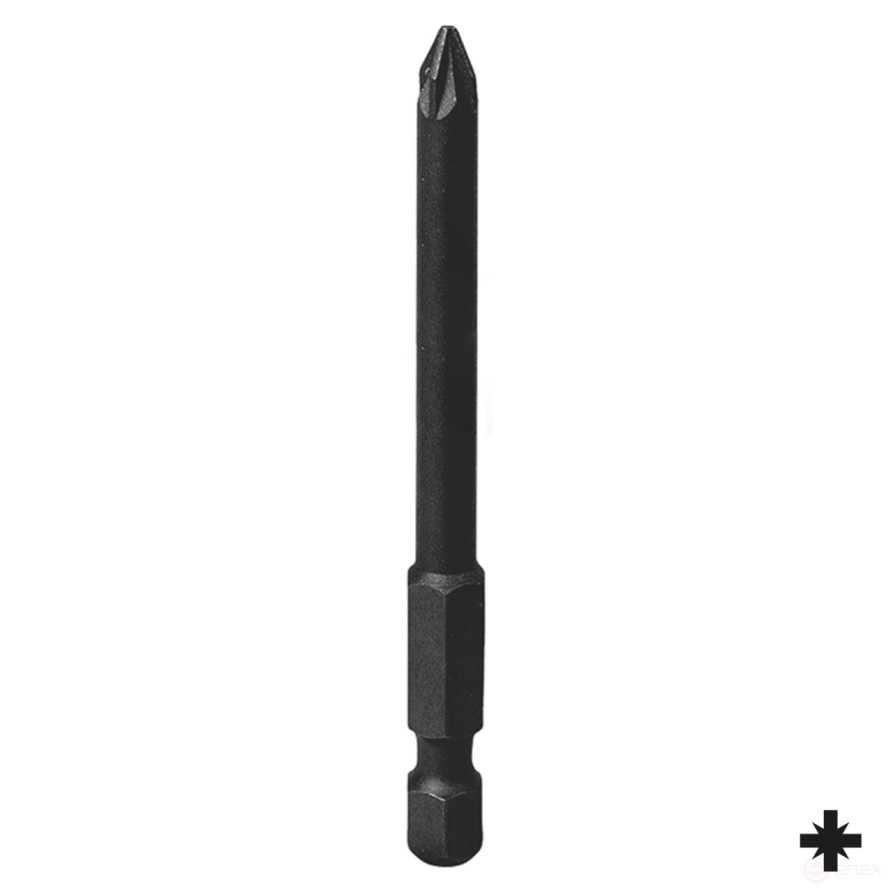 Вставка (бита) торцевая 1/4", Pozidriv, PZ1, 70 мм, для шуруповерта KING TONY 717001Z