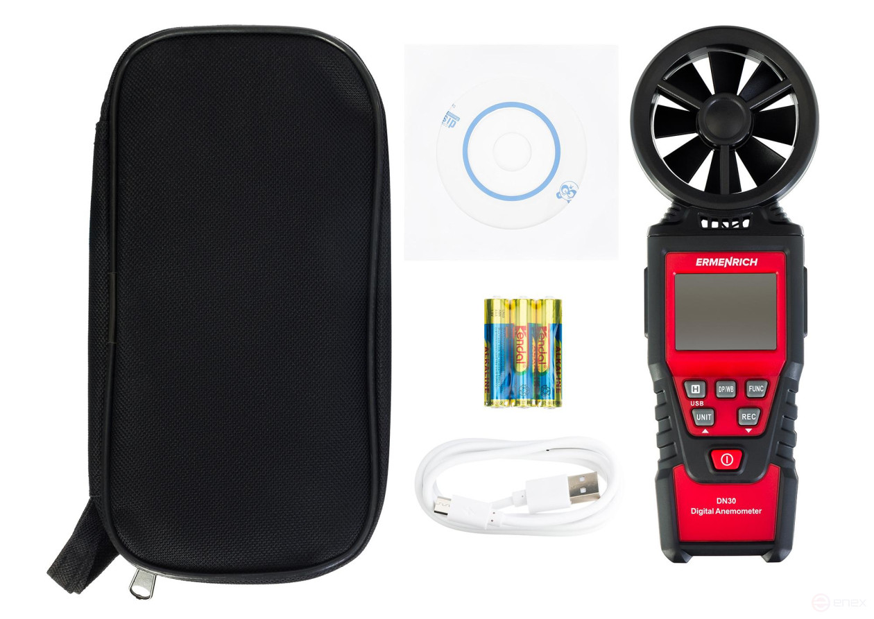 Ermenrich Seek DN30 Digital Anemometer