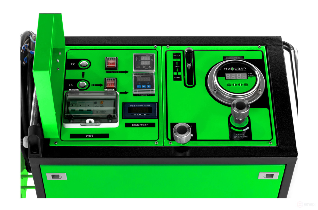 Butt welding machine for HDPE pipes PROSVAR S 355 PLUS