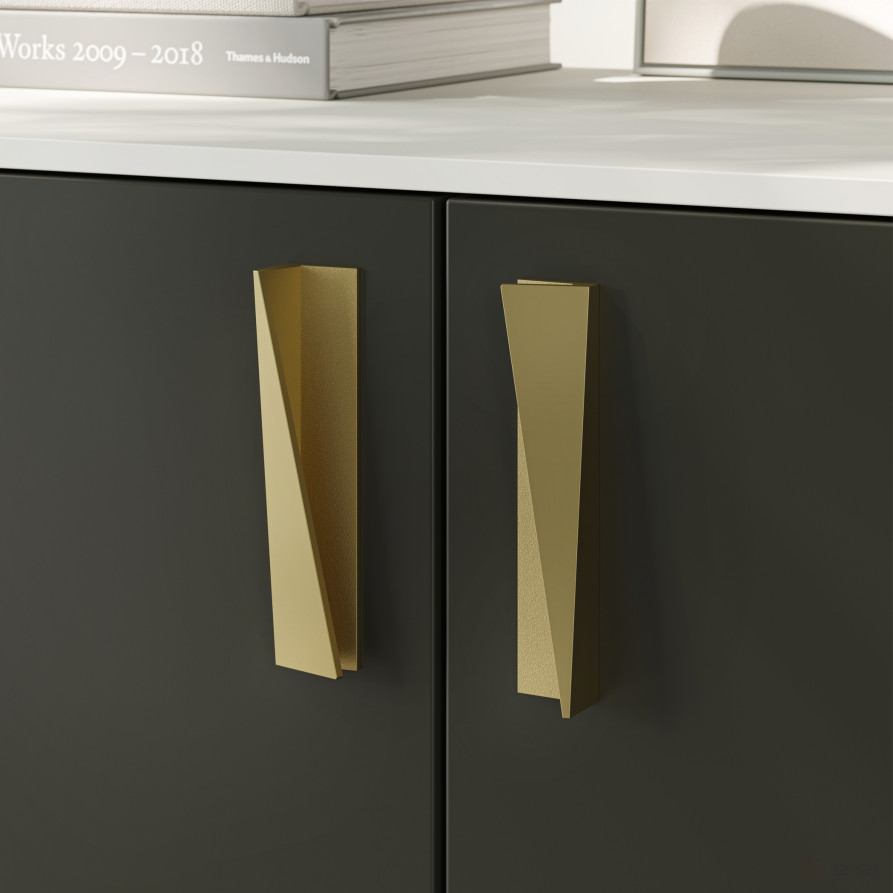 Handle meb. bracket meth. SANGRITA 64 matt black, AKS