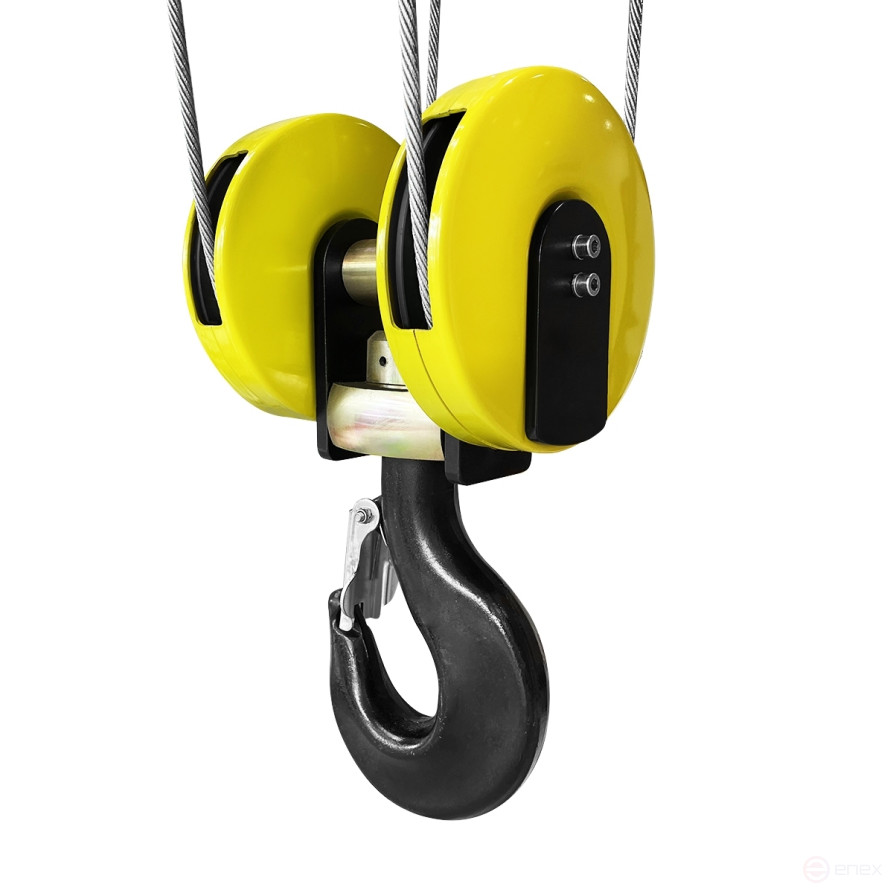 Крюковая подвеска для канатного тельфера OCALIFT CD1 10т