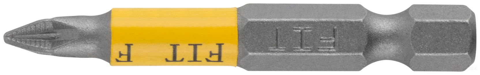 Биты кованые, сталь S2, односторонние 50 мм PZ1, Профи 2 шт., блистер