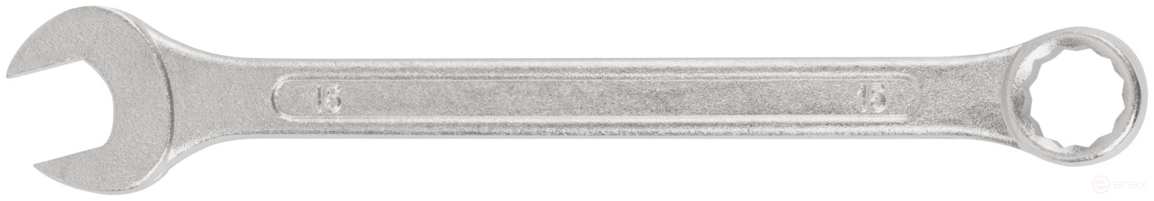 Ключ комбинированный Хард, хромированное покрытие 15 мм
