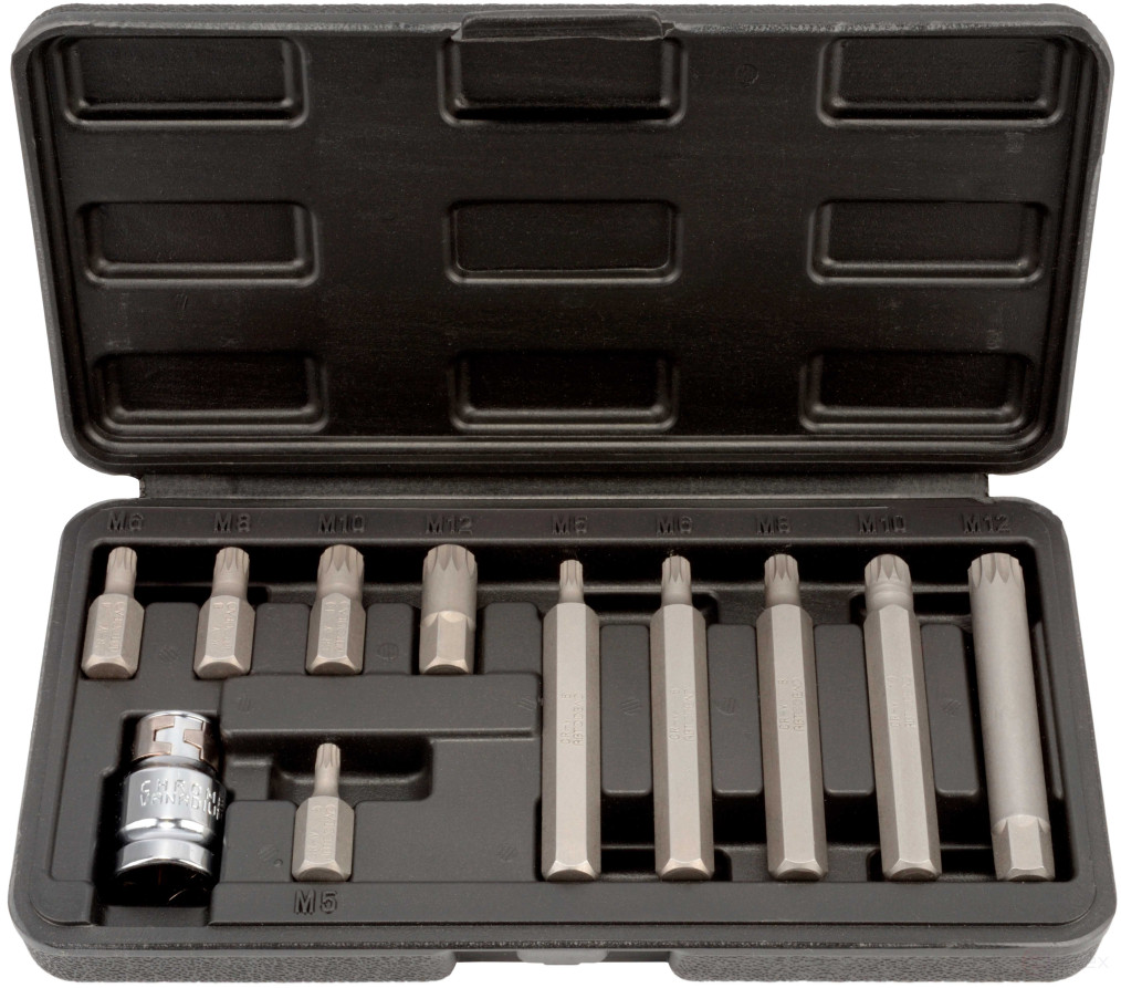 Набор звездочек 11пр. (12-ти гранные) (АвтоDело) 40641