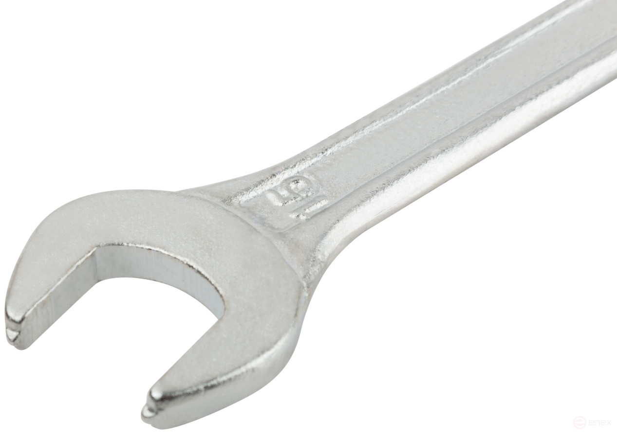 Ключ рожковый, хромированное покрытие 14х15 мм