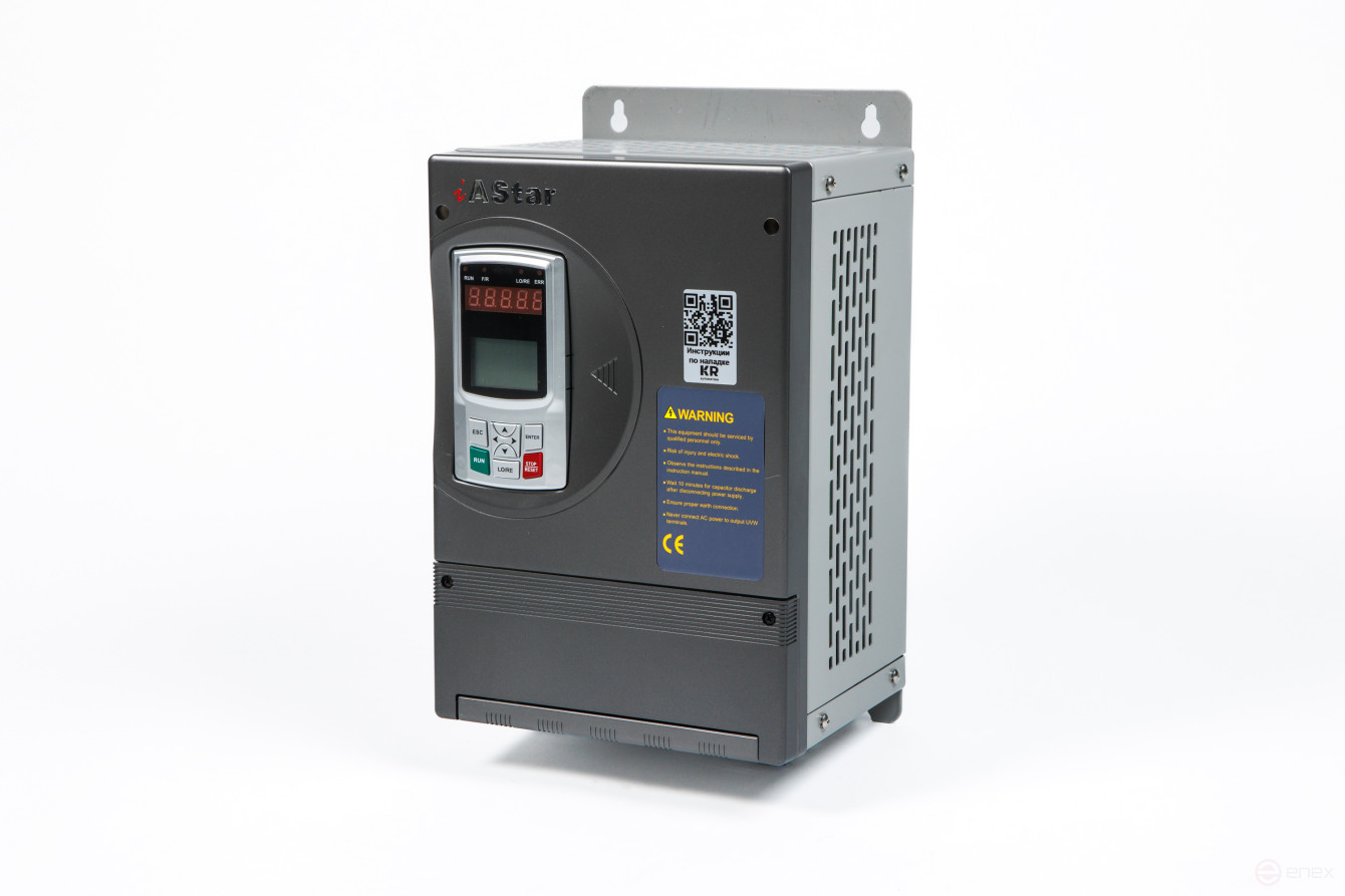 Frequency converter STEP AS620 4T07P5, 7.5 kW, rated power 14 kVA, rated output current 18 A