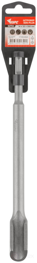 Долото-штробер SDS PLUS 14х22х250 мм