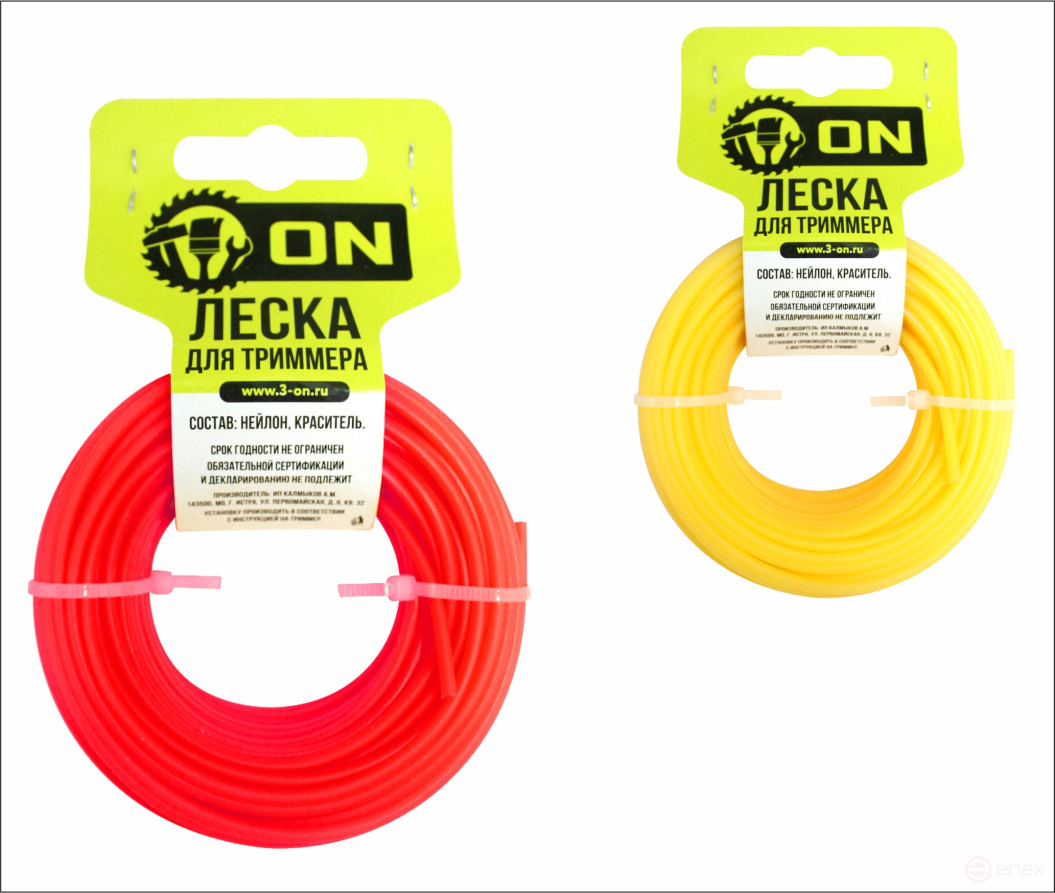 ON Леска триммерная "Круг" 1,6 мм * 15 м