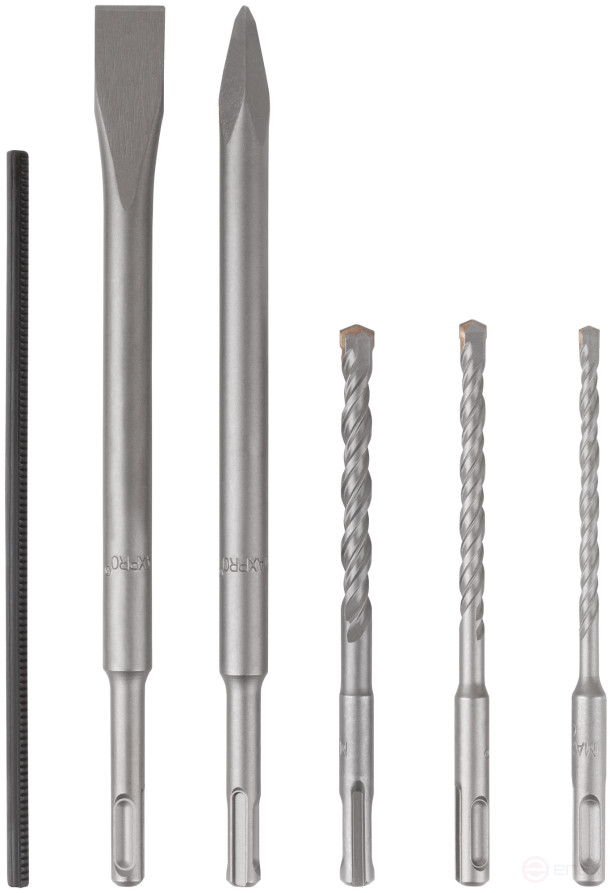 MAX-PRO Rotary hammer mounting 620 W; 0-1000 rpm; 2.5 J; 3 modes; L/W/M-30/24/13; 2.8 kg; SDS-PLUS; anti-vibration handle; rubber inserts; cut