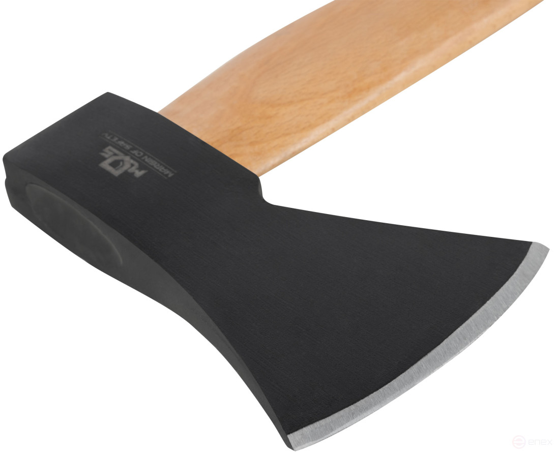 Axe forged steel, wooden handle 600 gr.