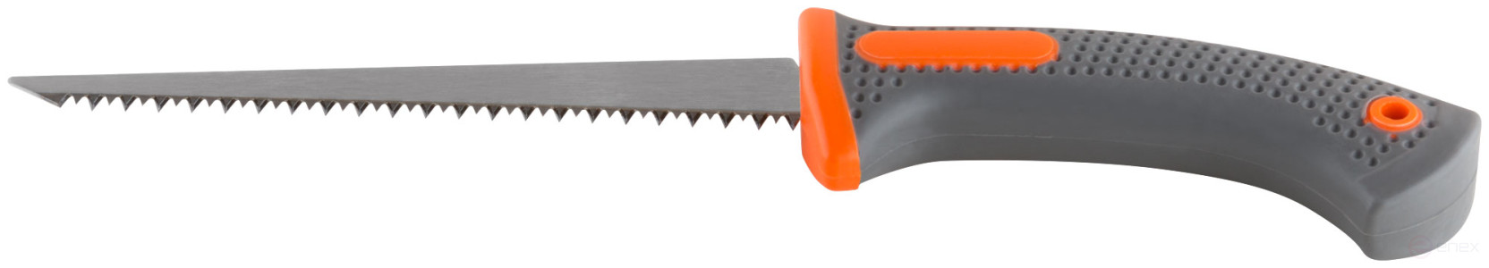 Manual hacksaw for drywall, rubberized handle 170 mm