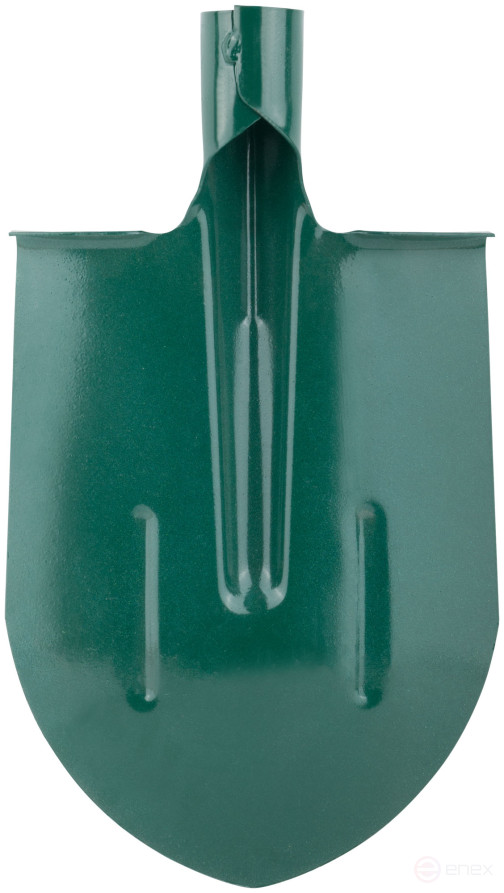 Bayonet shovel without handle, with stiffeners 190x350 mm
