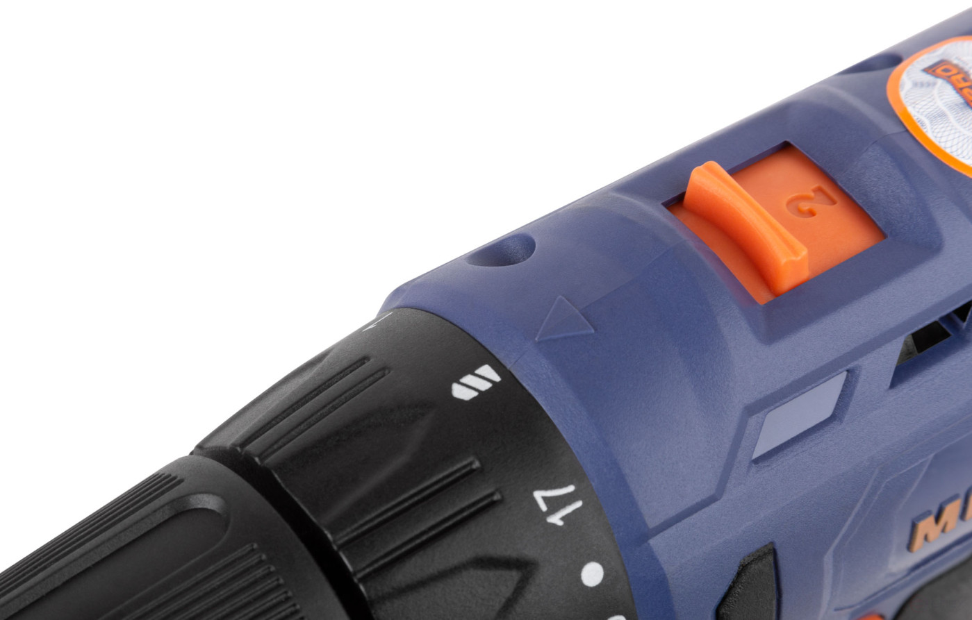 MAX-PRO Дрель-Шуруповерт аккумуляторная 12 В; 0-350/0-1300 об/мин; 10 мм; 26 Нм; 2 батареи (Li-Ion) х1,3 Ач; 17+1; 1 ч.; регулировка оборотов; резинов