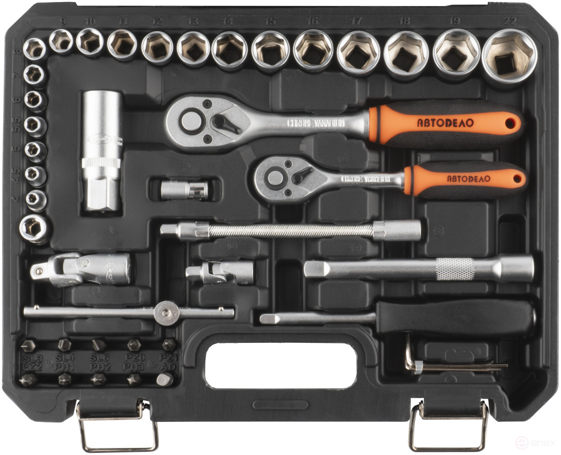 Tool Kit 82 pr. 3/8"DR 1/4"DR (Avtodor) 39862