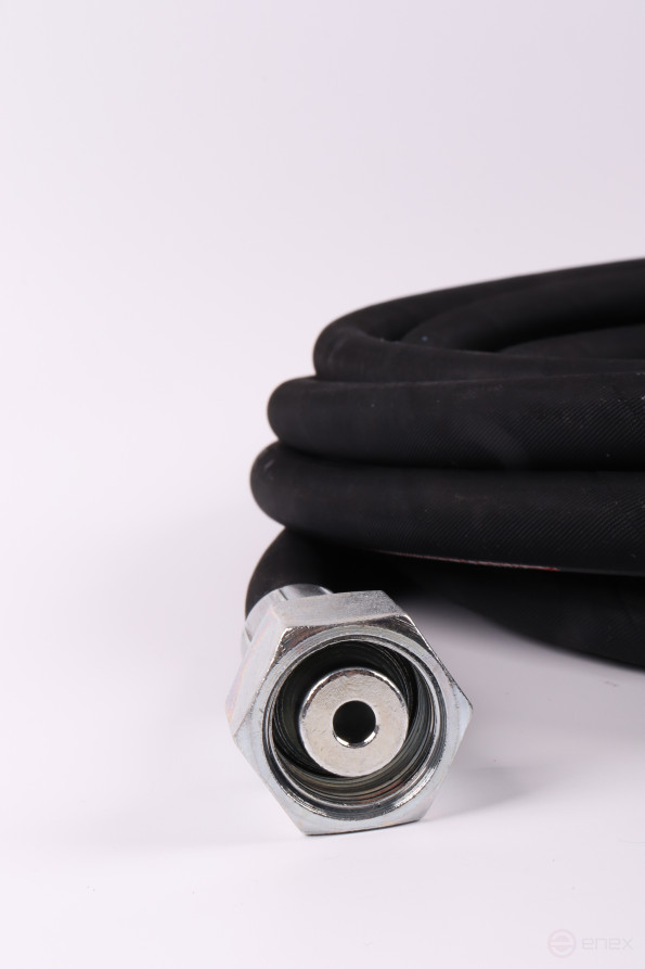ACG Шланг для АВД 15 м 2-х оплеточный 2SN d-8мм (гайка металл 22х1,5 - 22х1,5) 1006477