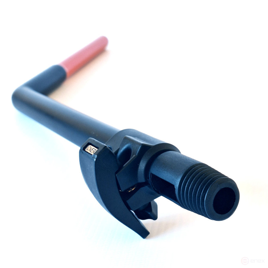 Насадка для штанги Гусиная шея карбон 350мм