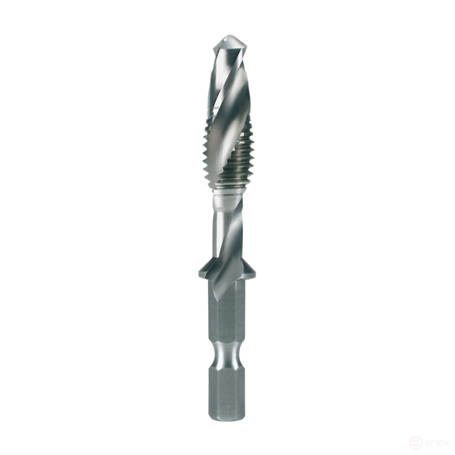 Метчик машинный HSS комбинированный - Bit удлиненный шлифованный M 6x1