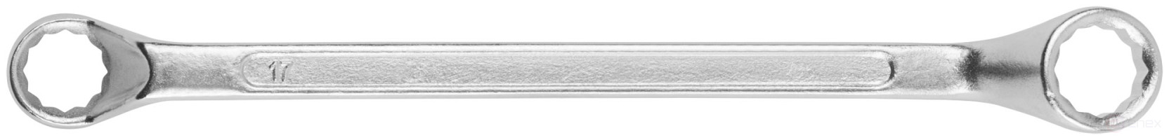 Ключ накидной "Хард", хромированное покрытие 17х19 мм