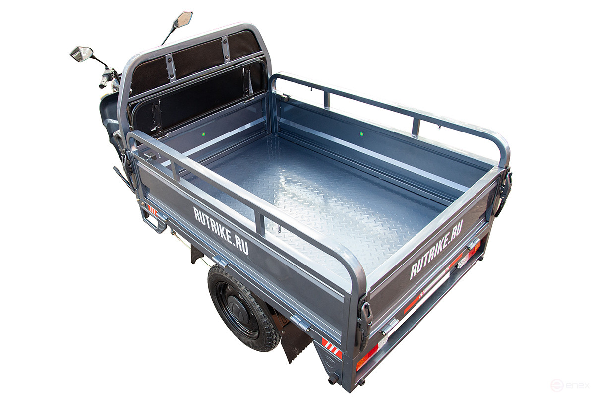 Грузовой электротрицикл Rutrike Мастер 1500 60V1000W, темно-зеленый