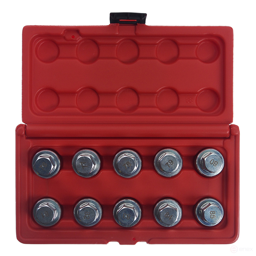 Set of heads for secret bolts and nuts (TESLA model S, X) JTC