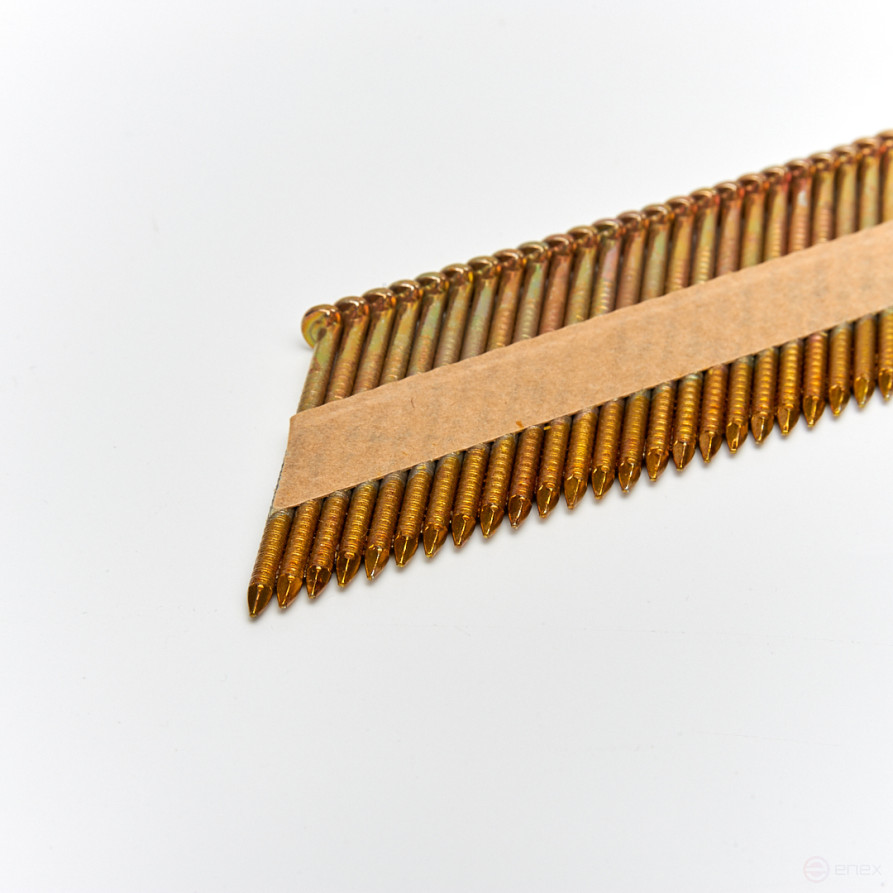 Реечные гвозди по дереву тип D34 (3х100, RIEG гальв. кольц. накат., 2000 шт/уп) FEDAST