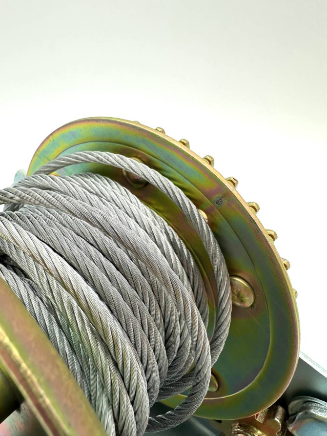 Лебедка барабанная шестеренная 0,54 тн 10,0 м