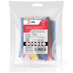 Термоусадочная трубка ЭРА NO-224-540 ТТУ нг-LS 2/1 6 цветов 19 шт L=100мм