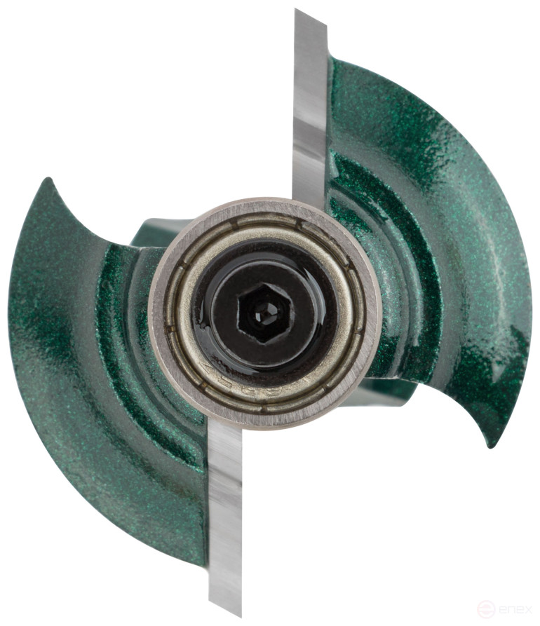 Фреза кромочная фигурная с подшипником DxHxL=34,9х27,1х72,4 мм