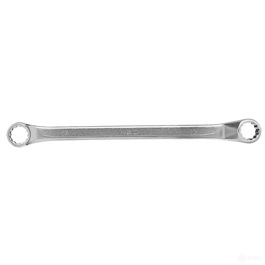 Ключ накидной изогнутый, 14 x 15 мм