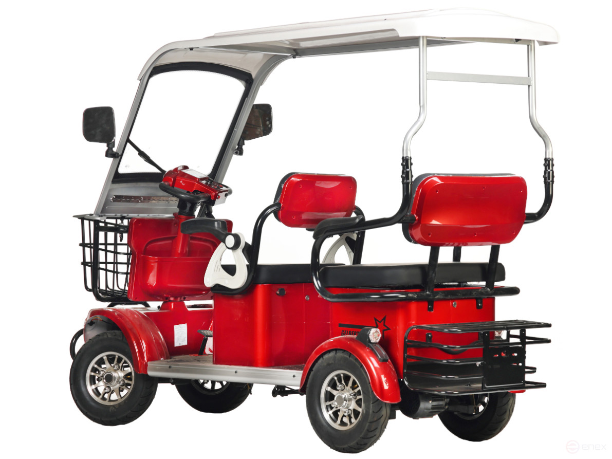 Electric tricycle Rutrike Gelbert Hara 48V/60V 600W, blue