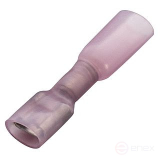 Клемма плоская, термоусадочная 1,5-2,5/6,3x0,8 (упак.100шт)