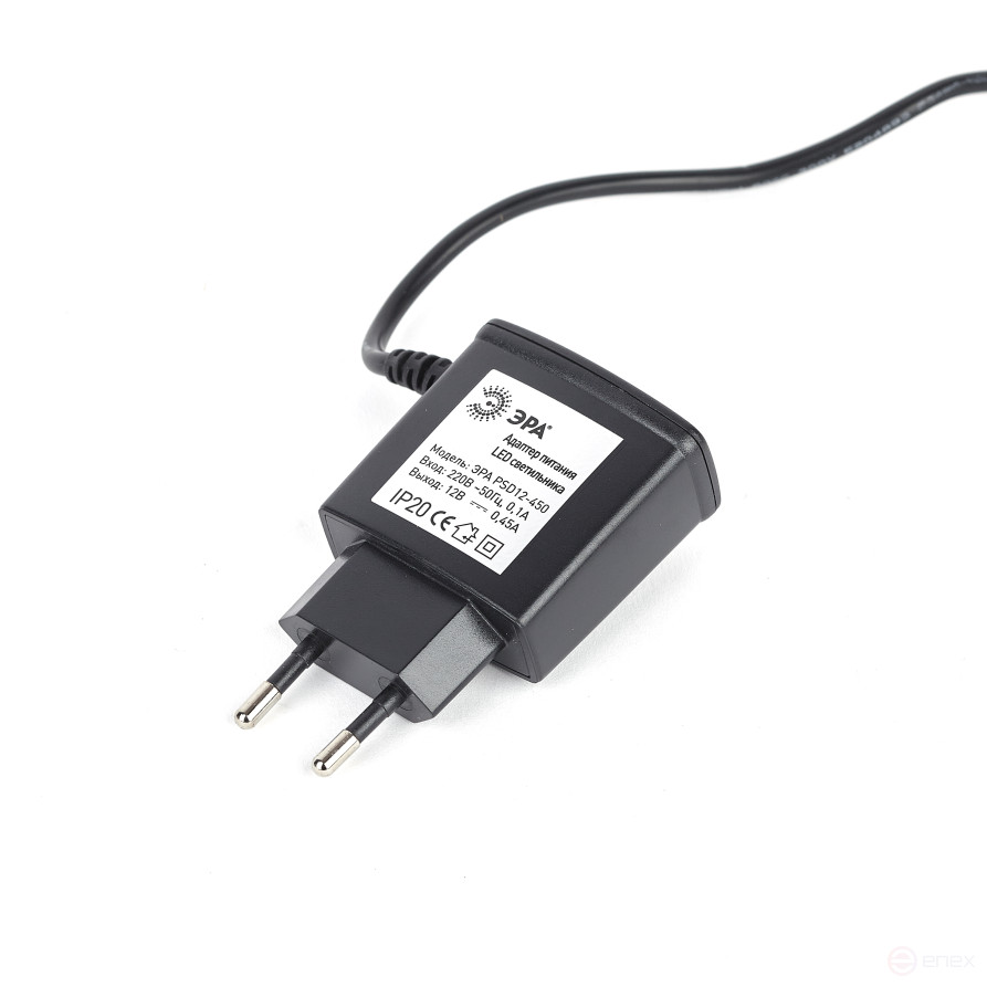 Настольный светильник ЭРА NLED-473-10W-BK светодиодный черный с деревом