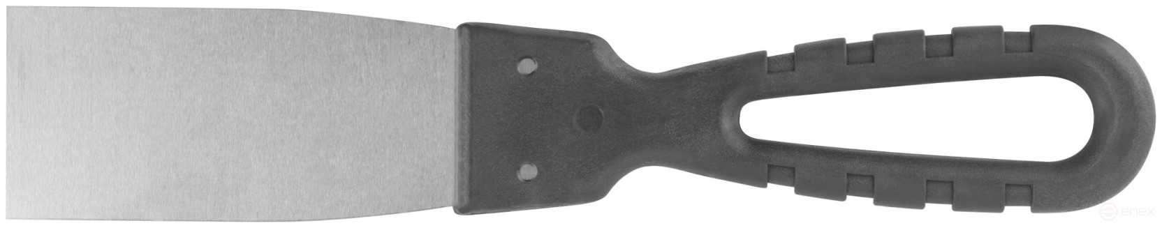 Stainless steel facade spatula 40 mm