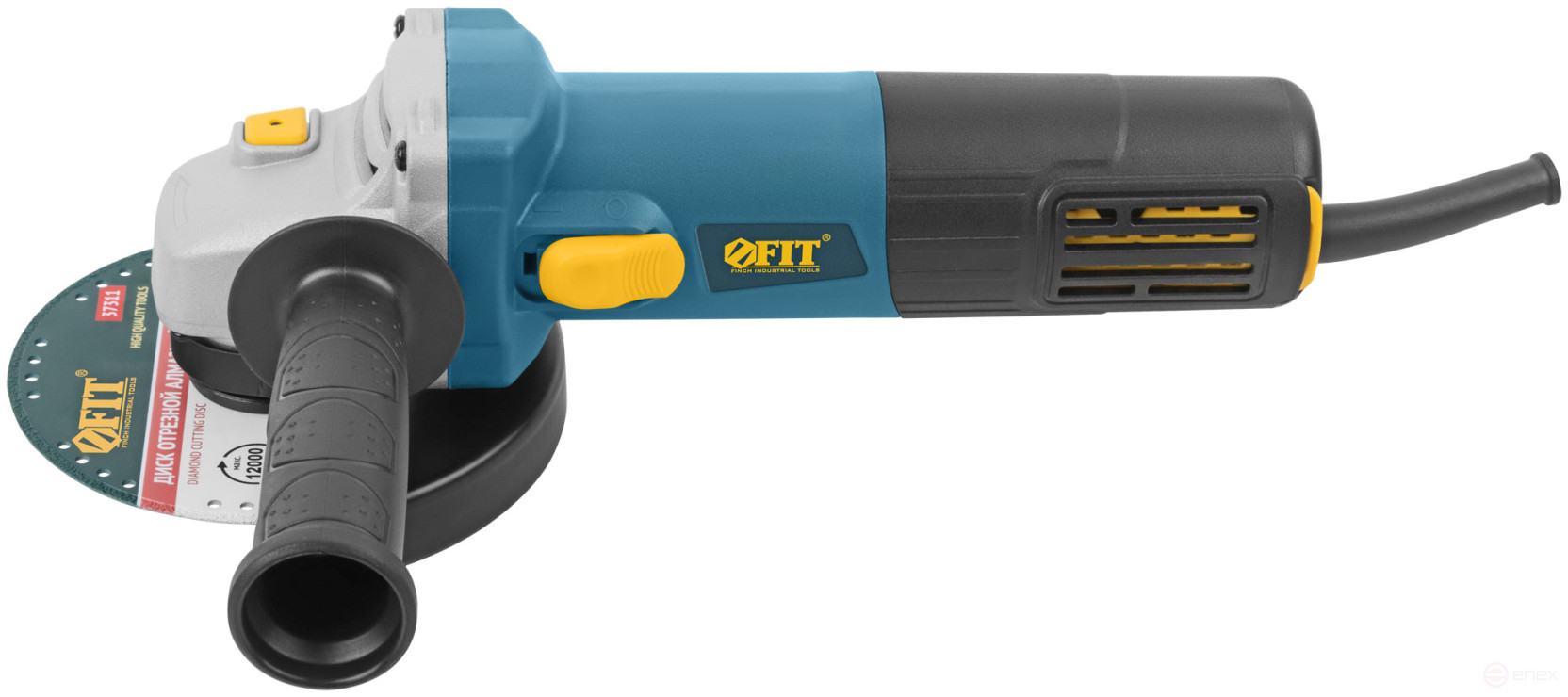 Angle grinder 800 W; 11000 rpm; KlK 125 mm; box