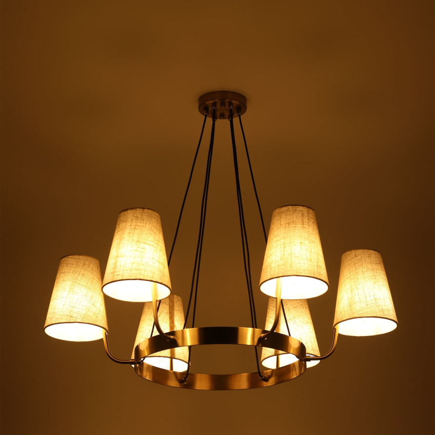 Люстра Rivoli Michele 4111-306 6 х Е14 40 Вт дизайн